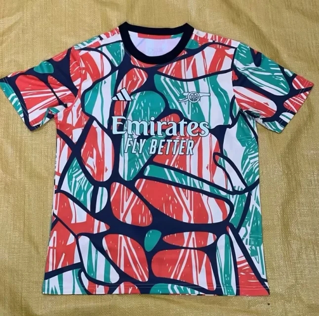 AAA Quality Arsenal 24/25 Green/Red Training Jersey